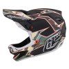 TroyLee Designs Helma D4 Composite Mips Matrix Camo Army Green