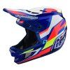 TroyLee Designs Helma D4 Composite Mips Omega White / Blue