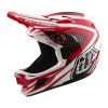 TroyLee Designs Helma D4 Polyacrylite Mips THE Line Fire / White
