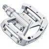 pedály Shimano PD-GR500 Flat stříbrné, v krabičce