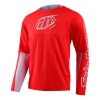 TLD DRES S DLOUHÝM RUKÁVEM SPRINT ICON RACE RED (Velikost XL)