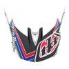 TroyLee Designs Helma D4 Polyacralite Mips Block Blue / White