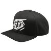 TroyLee Designs KŠILTOVKA CURVED SNAPBACK BADGE BLACK (Velikost Množ. Uni)
