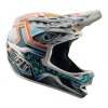 TroyLee Designs HELMA D4 COMPOSITE LOWRIDER GRAY (Velikost M)