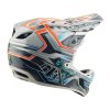 TroyLee Designs HELMA D4 COMPOSITE LOWRIDER GRAY (Velikost M)
