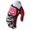 TroyLee Designs DĚTSKÉ RUKAVICE AIR GLOVE MEMBRANE WHITE / INFRA RED (Velikost XL)