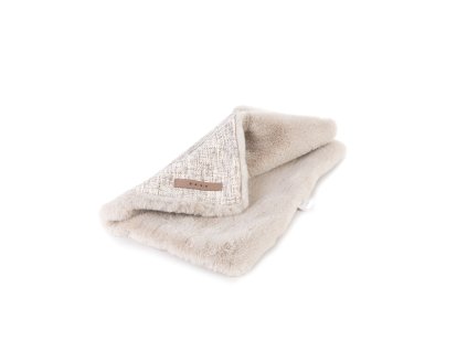 deka glamour teplá šedá