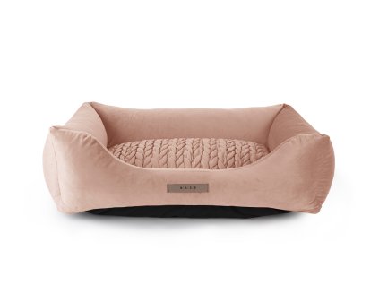 base pelisek pro psa velvet ruzovy