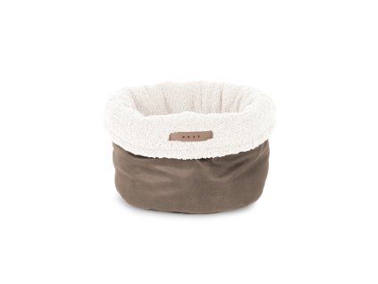 kosz fluffy beige