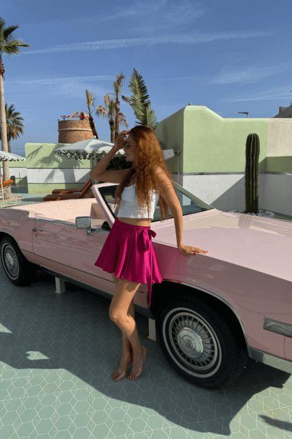 zavinovací sukně z hedvábí