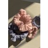 scrunchie gumička z mušelínu zerowaste