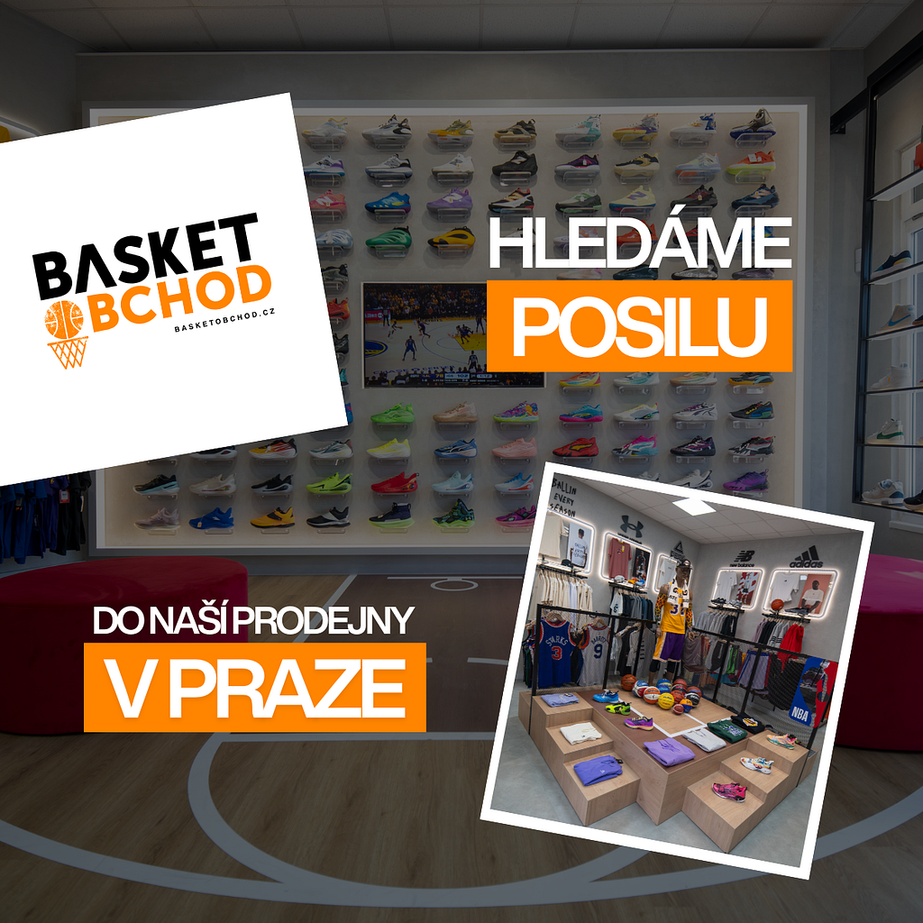 Hľadáme posilu do basketbalového obchodu v Prahe na HPP