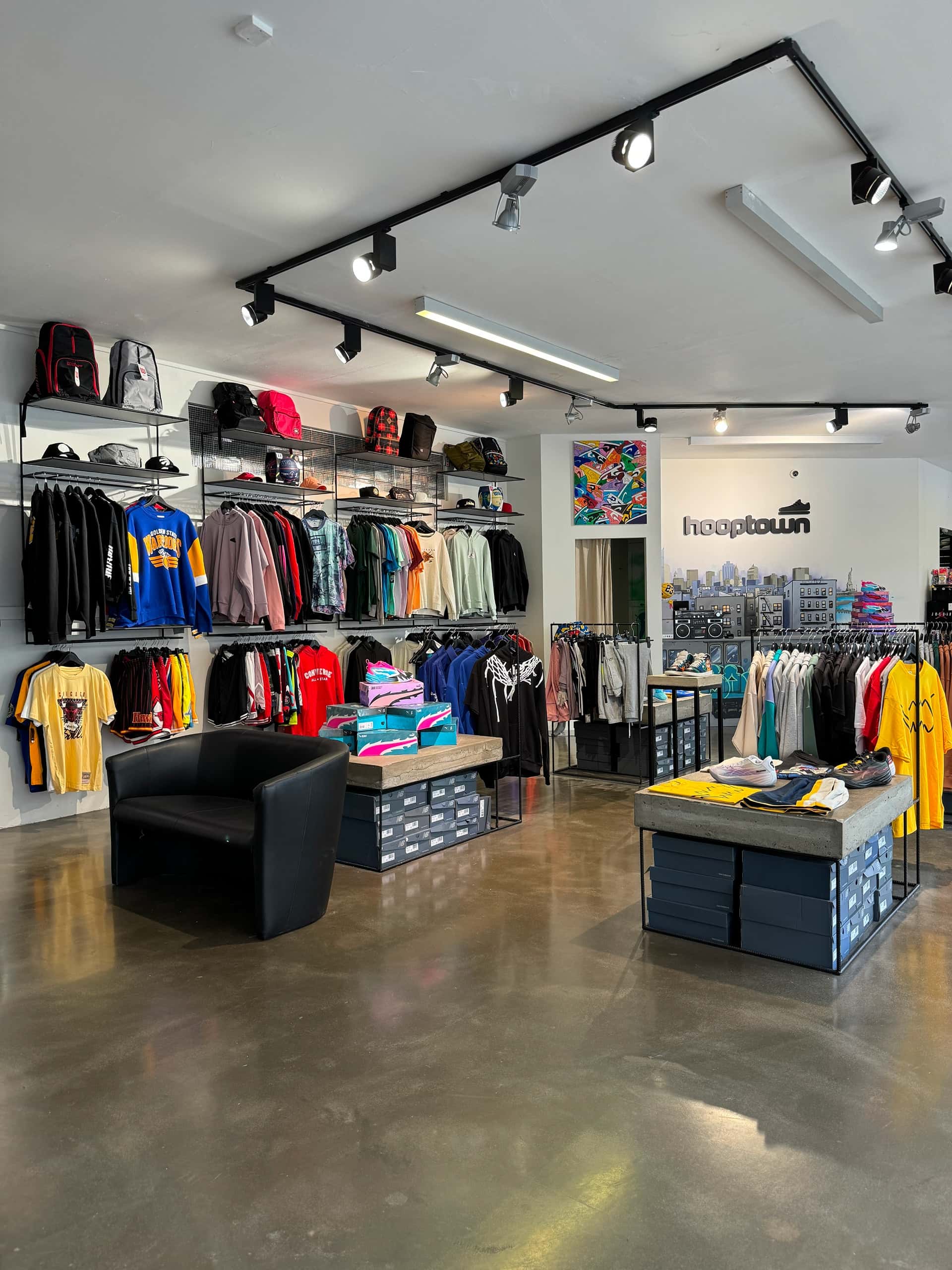 Interiér prodejny Brno