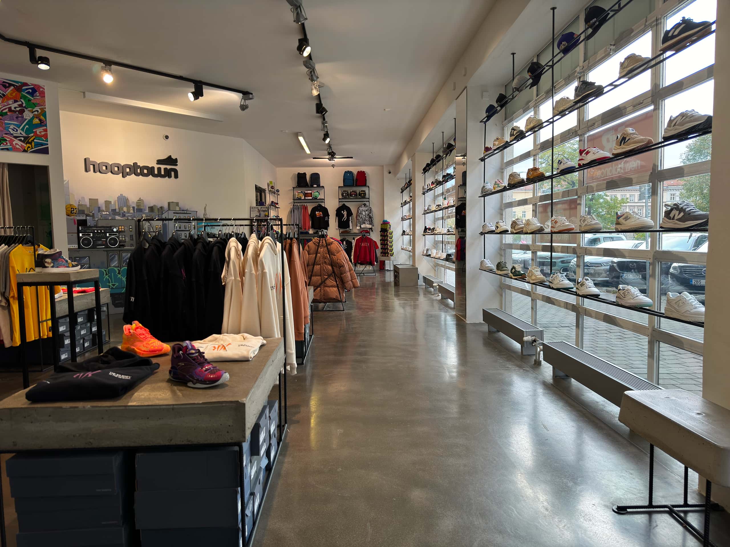 Prodejna Brno interiér