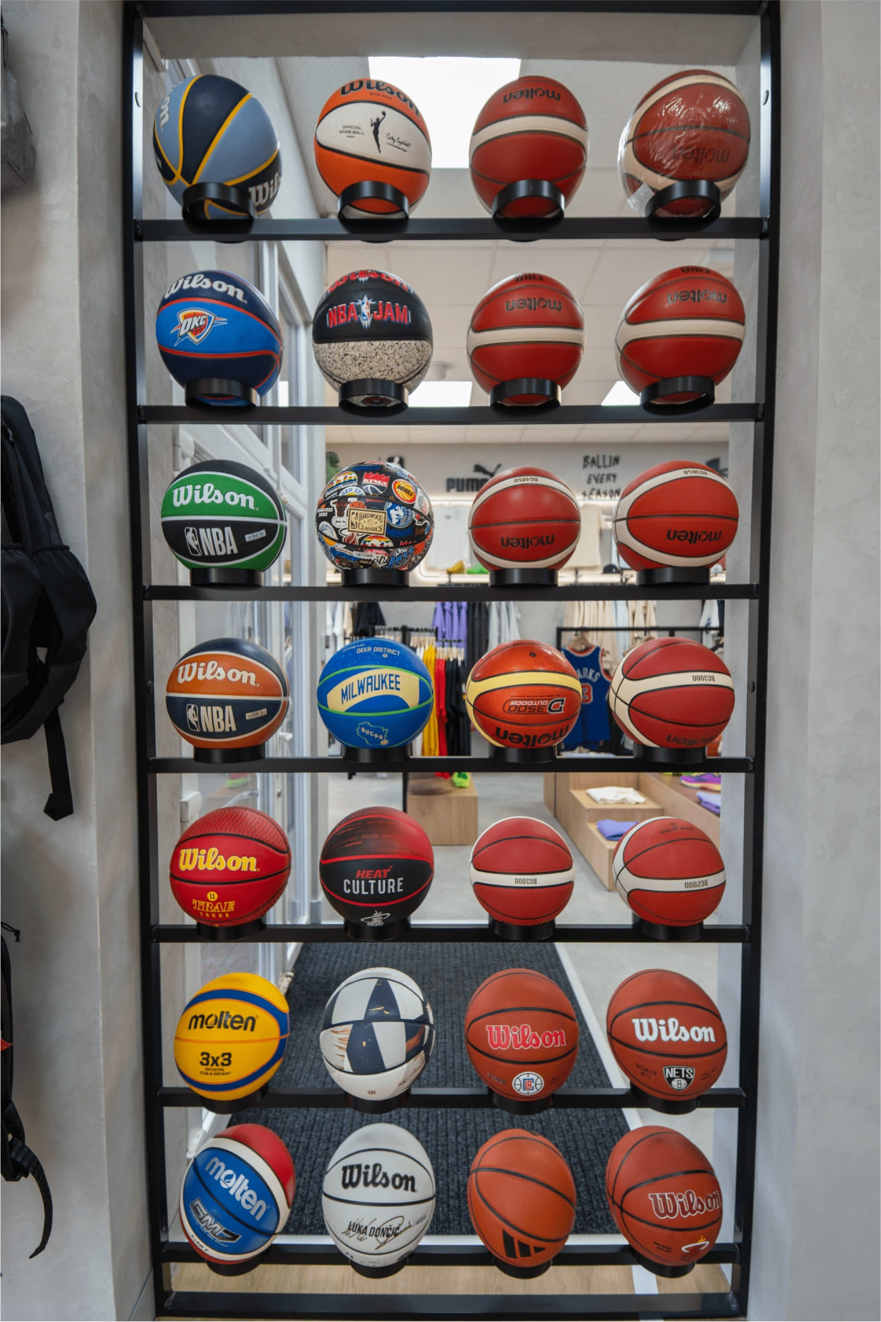 Velký výběr basketbalových míču