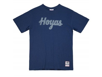 Mitchell and Ness Georgetown University Slub SS Tee