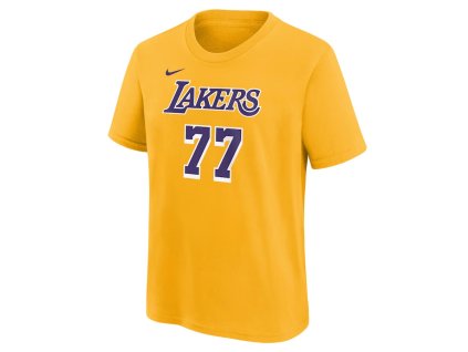 Dětské Nike Name&Number Lakers Icon Dončić Tee