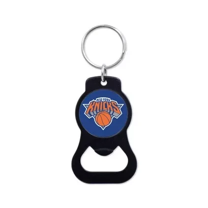 WinCraft NBA - Black Bottle Opener Key Ring -New York Knicks