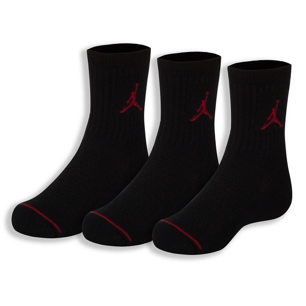 Dětské Air Jordan Cushioned Crew 3pk Velikost doplňků: uni