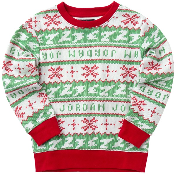 Dětský Air Jordan Jumpman Holiday Crew Velikost oblečení: 6