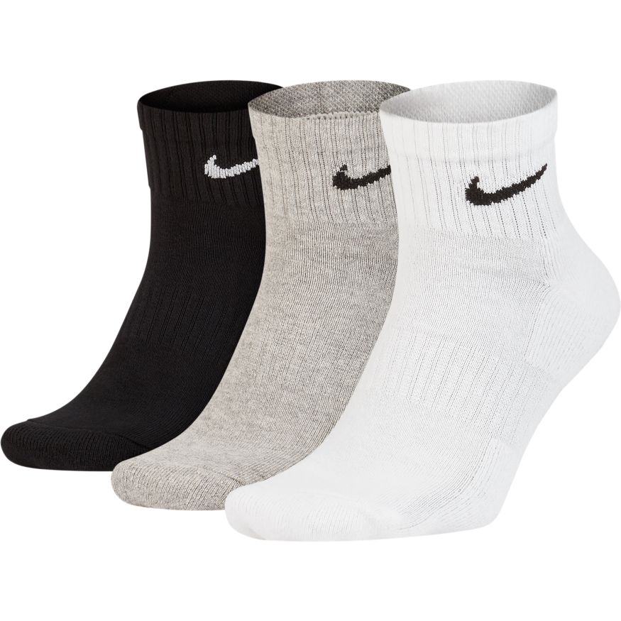 Nike Everyday Ankle Cushioned 3PK Socks Velikost ponožek: S