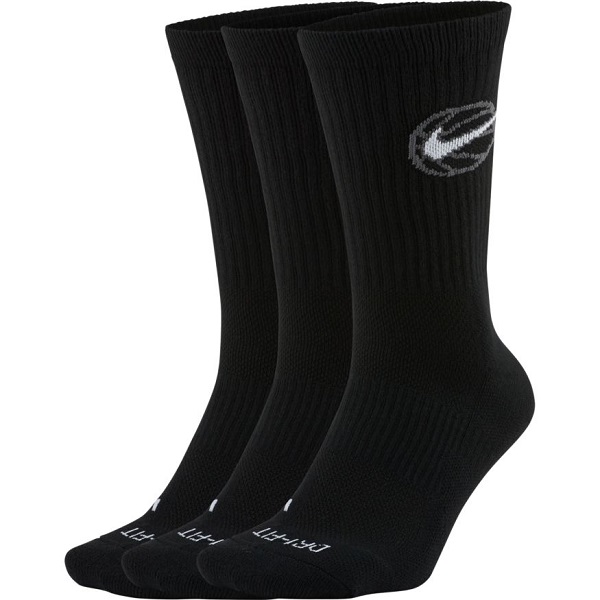 Nike Everyday Crew 3PK Socks Velikost ponožek: S