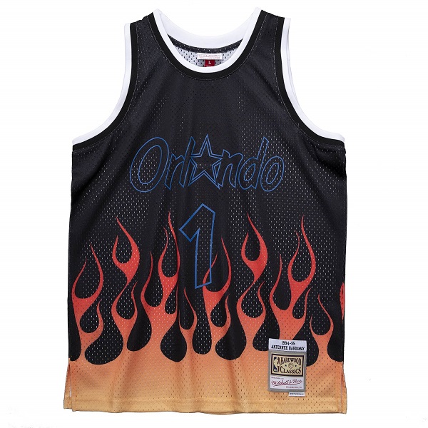 Mitchell & Ness Orlando Magic Penny Hardaway Flames Jersey Velikost oblečení: M