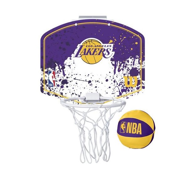Wilson NBA Team Mini Hoop Lakers Velikost doplňků: uni
