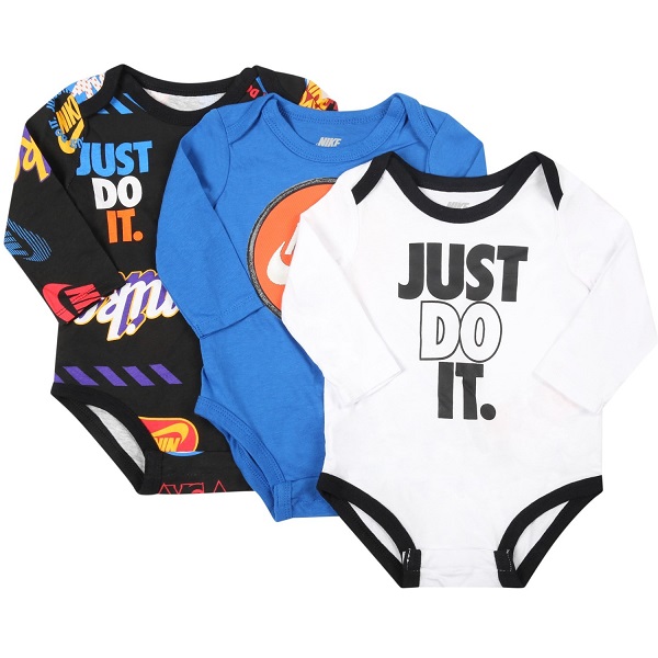 Nike Swoosh Logo 3PK Coverall Velikost oblečení: 9M