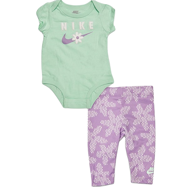 Dívčí Nike Daisy Bodysuit Legging Set Velikost oblečení: 3M