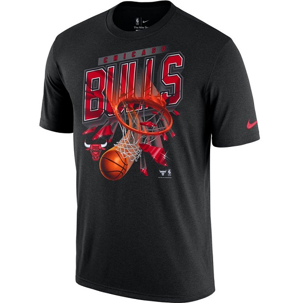 Nike NBA Chicago Bulls Courtside Tee Velikost oblečení: S