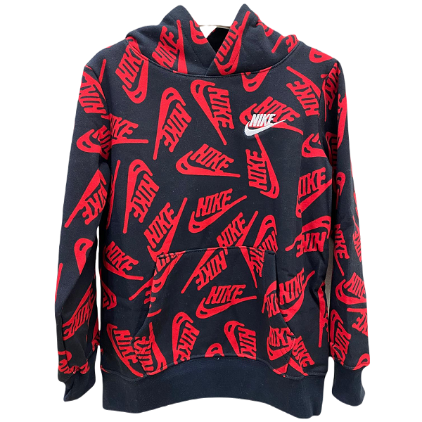Dětská Nike Logo Pullover Hoodie Velikost oblečení: 4