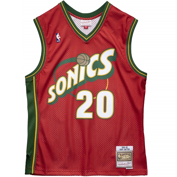 Mitchell & Ness Supersonics Gary Payton Swingman Jersey Velikost oblečení: 2XL