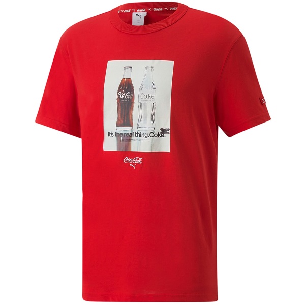 Puma x Coca Cola Graphic Tee Velikost oblečení: S