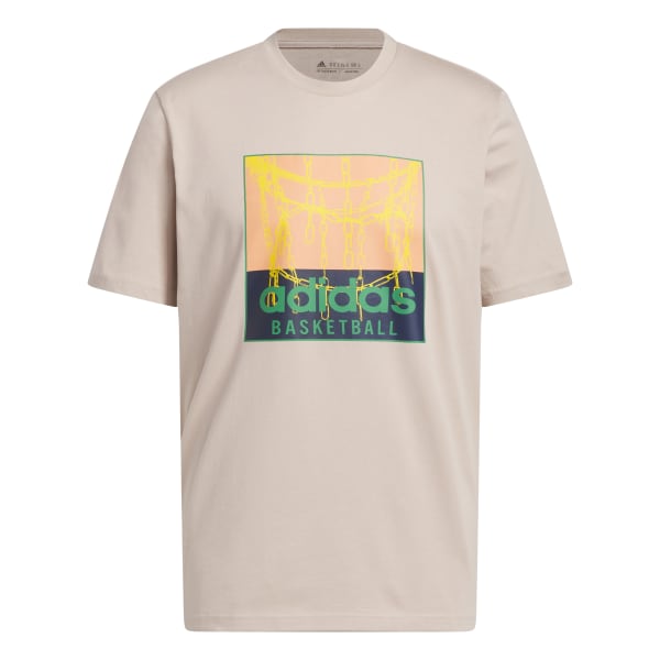 Adidas Chain Net Basketball Graphic Tee Velikost oblečení: S