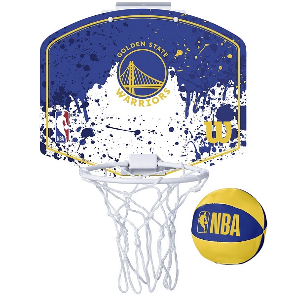 Wilson NBA Team Mini Hoop Warriors Velikost doplňků: uni