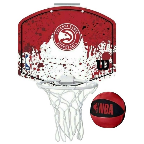 Wilson NBA Team Mini Hoop Hawks Velikost doplňků: uni