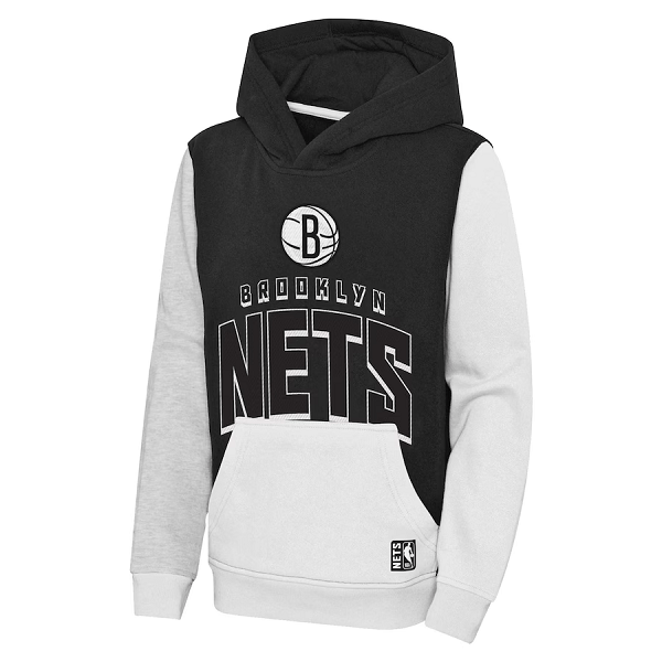 Outer Stuff Dětské Outerstuff Rim Shot Nets Pullover Hoodie Velikost oblečení: XL