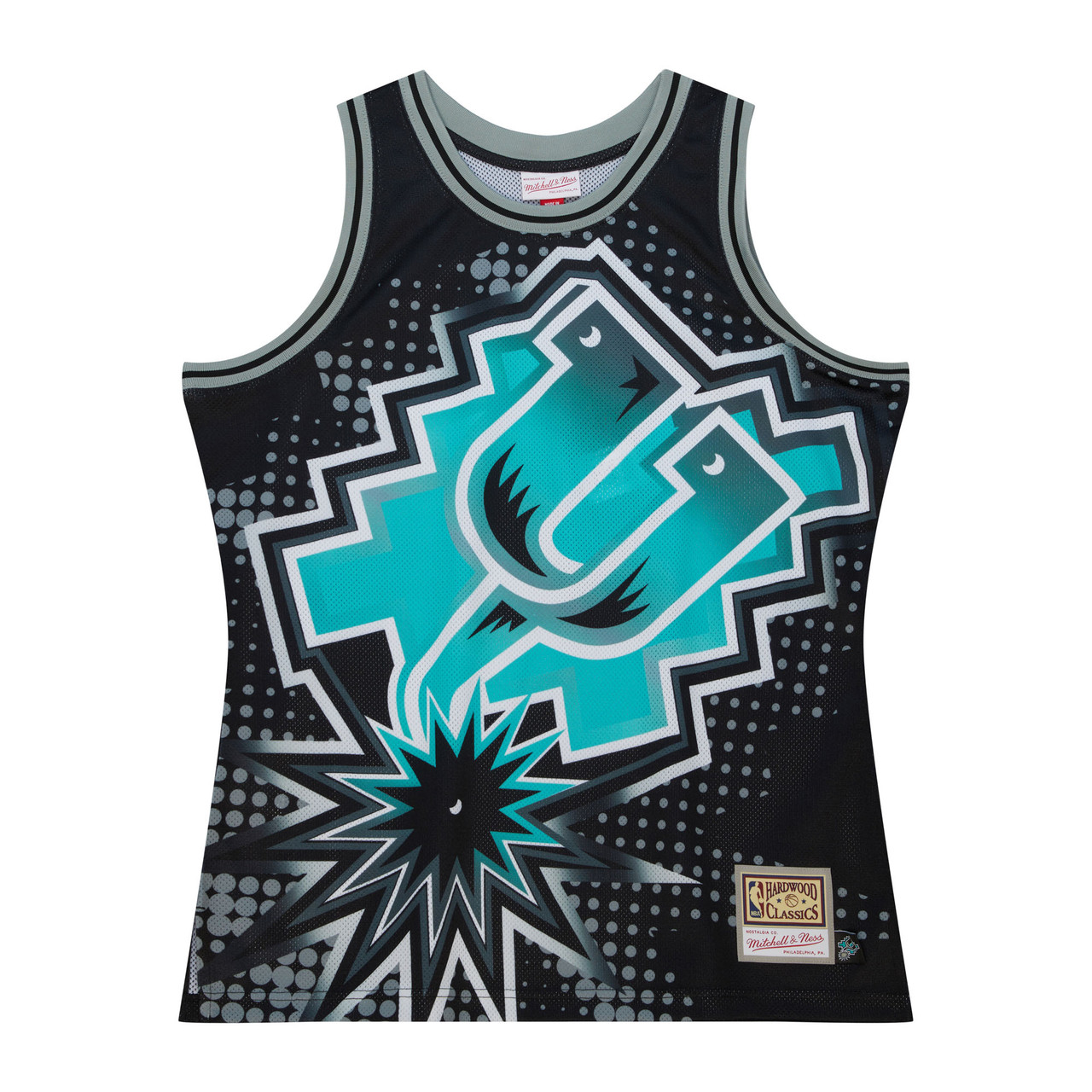 Mitchell & Ness San Antonio Spurs Big Face 7.0 Tank Velikost oblečení: S