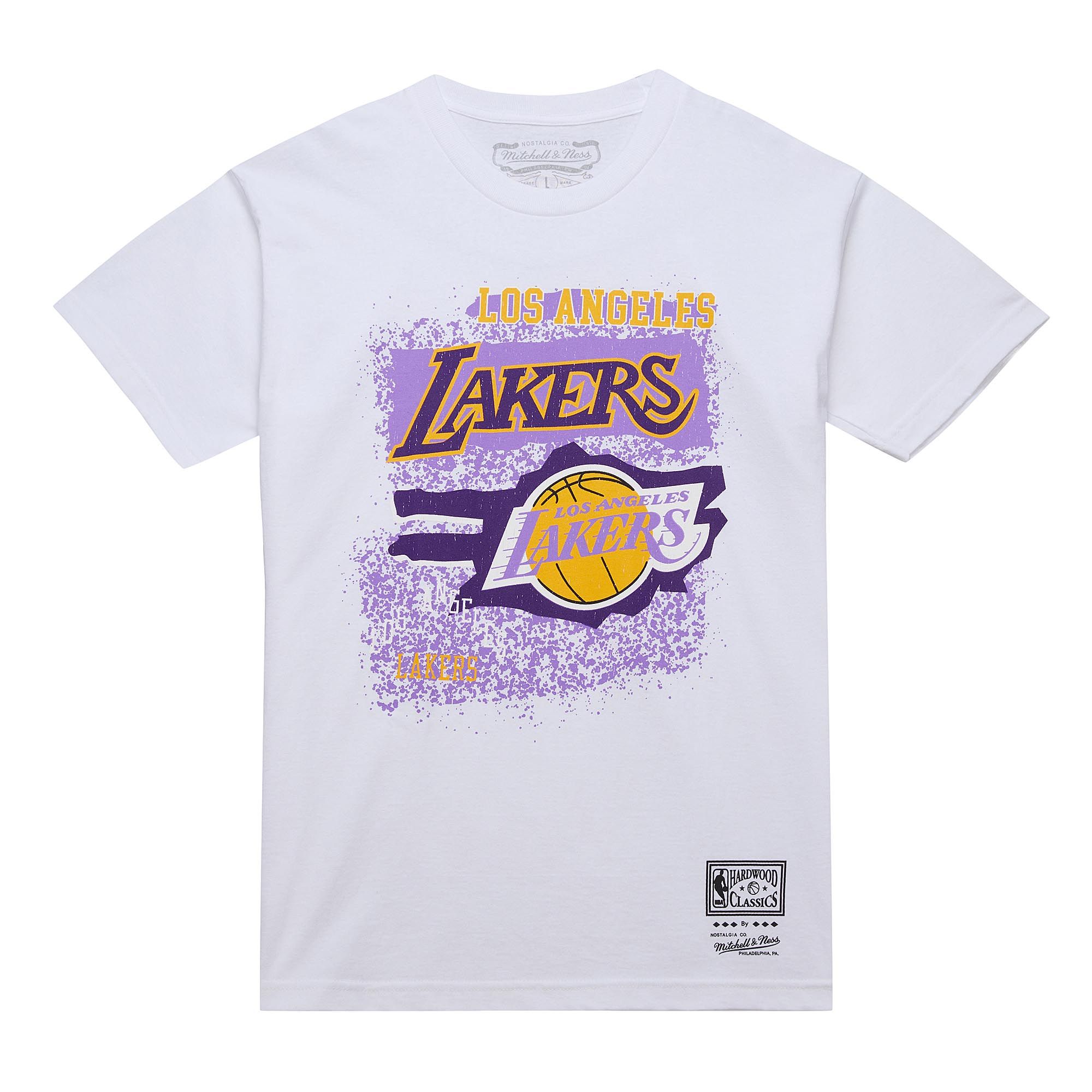 Mitchell & Ness Destination Leisure SS Graphic Lakers Tee Velikost oblečení: XL