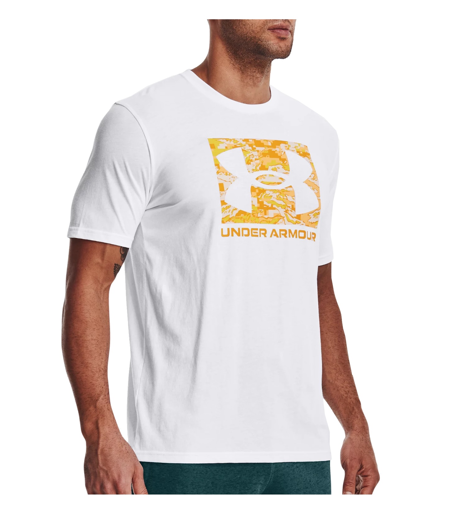under armour abc camo boxed logo ss tee Velikost oblečení: 2XL