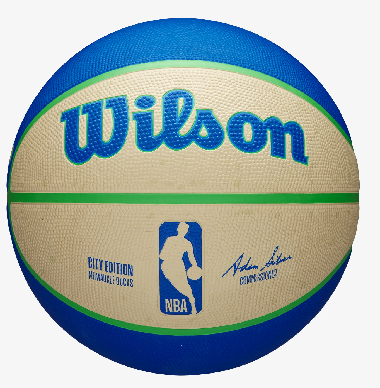 Wilson NBA City Edition 23-24 Bucks Velikost míčů: 7