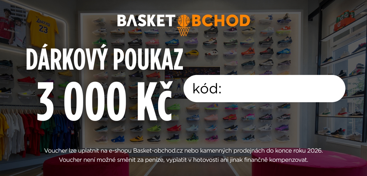 Basket-obchod.cz Dárkový poukaz Basket-obchod v hodnotě 3000 kč
