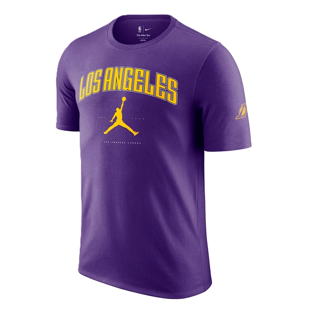 Dětské Jordan Lakers Cities SS Tee Velikost oblečení: L