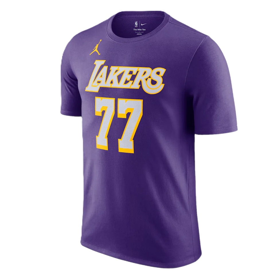 Nike Pánské tričko Jordan NBA Los Angeles Lakers Luka Doncic Velikost oblečení: M