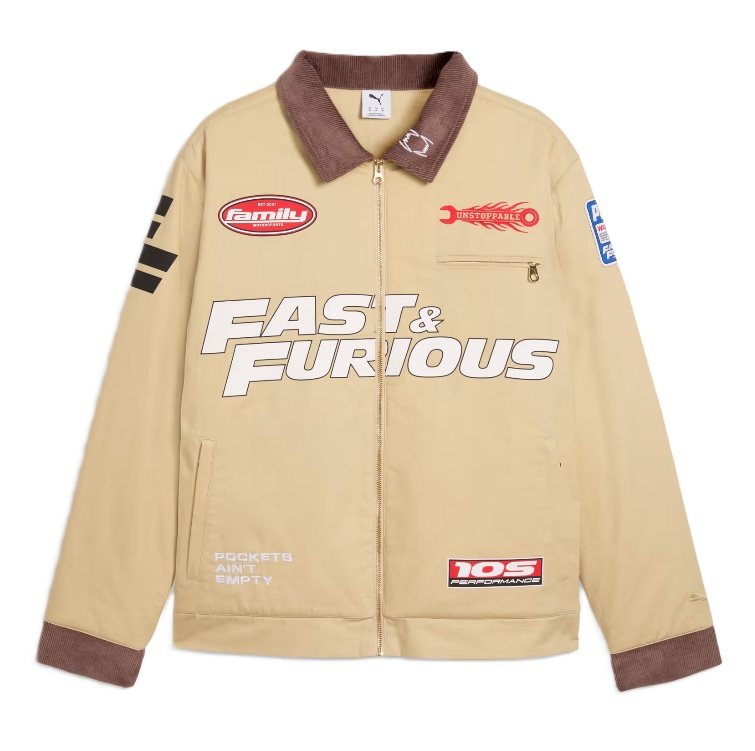 PUMA X FAST & FURIOUS Workwear Jacket Velikost oblečení: M