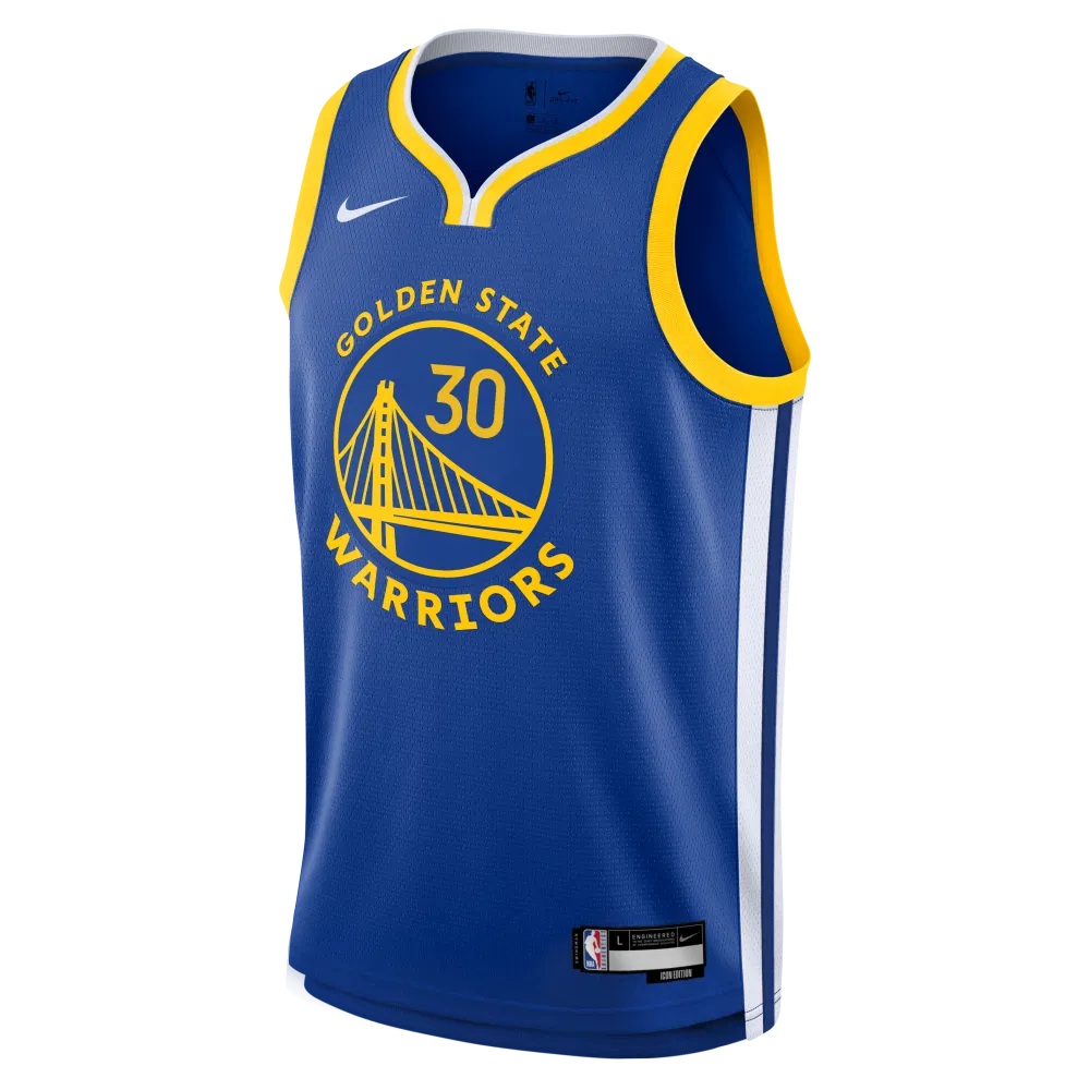 Nike Malé Děti -Nike Warriors Stephen Curry Icon Jersey Velikost oblečení: S