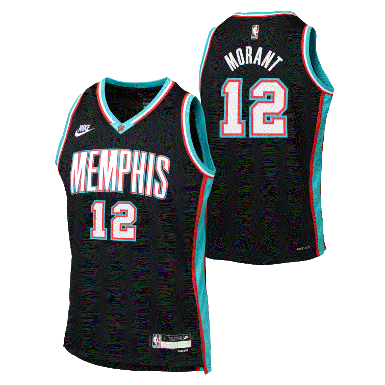 Dětský Nike Memphis Grizzlies Ja Morant Jersey Velikost oblečení: S