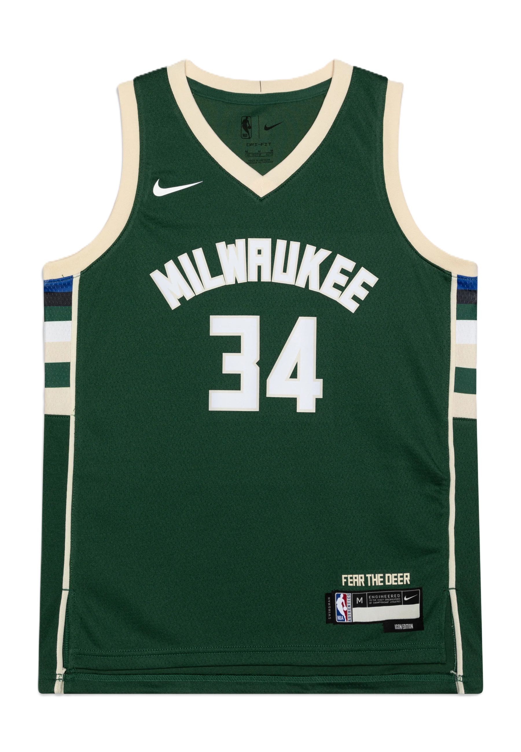 dětský nike Bucks giannis antetokounmpo icon jersey Velikost oblečení: S