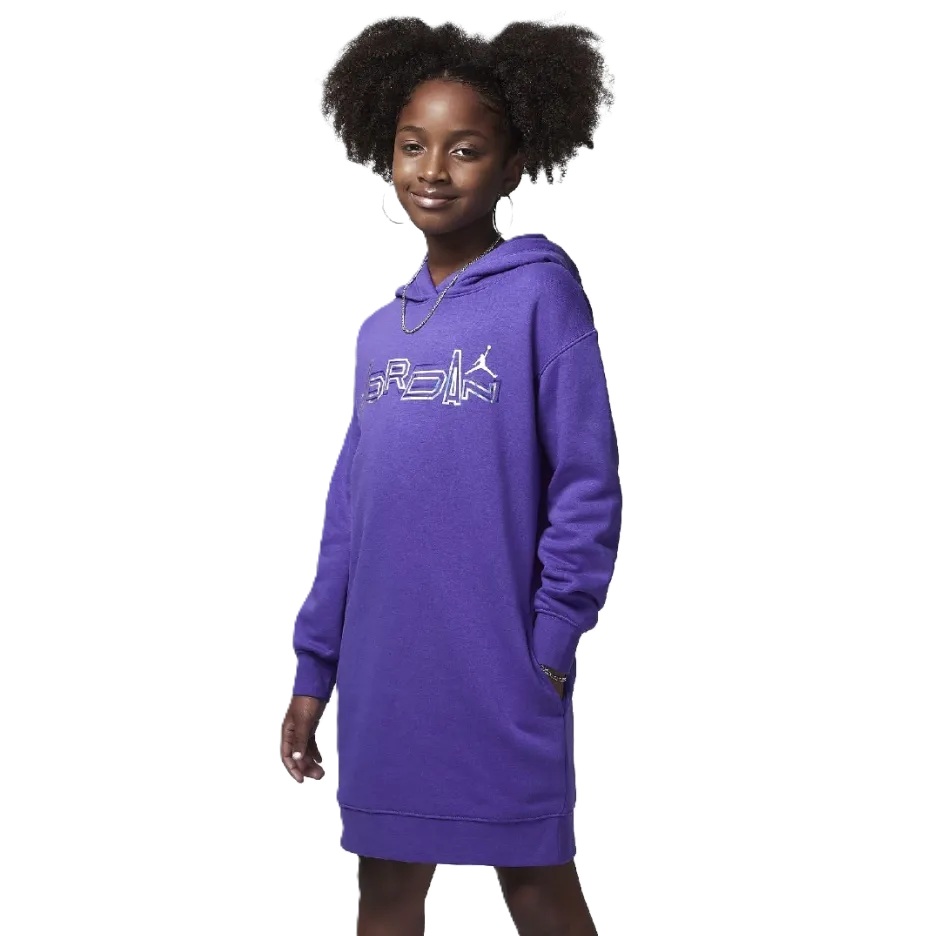 Dívčí JORDAN TAKE FLIGHT SHINE PO DRESS Velikost oblečení: XL